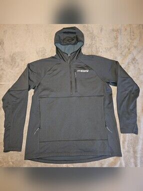 KUIU - Men's StrongFleece 235 Zip-T Hoodie - Black